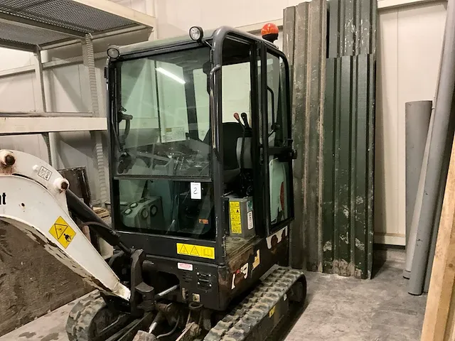 2016 bobcat e 19 rups graafmachine - afbeelding 12 van  15