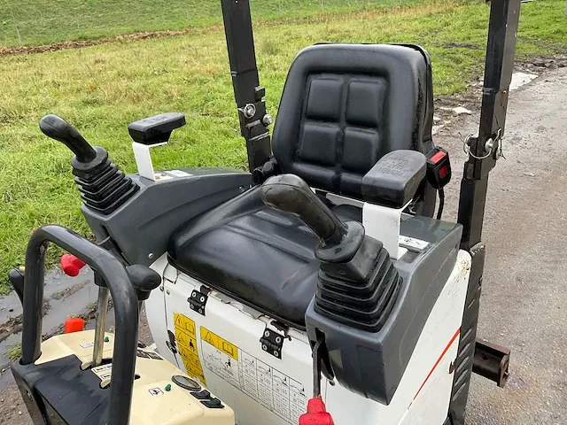 2016 bobcat e10 aaem minigraafmachine - afbeelding 5 van  15