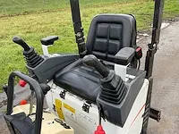 2016 bobcat e10 aaem minigraafmachine - afbeelding 5 van  15
