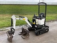 2016 bobcat e10 aaem minigraafmachine