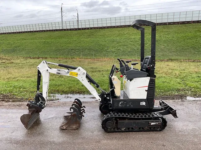 2016 bobcat e10 aaem minigraafmachine - afbeelding 8 van  15