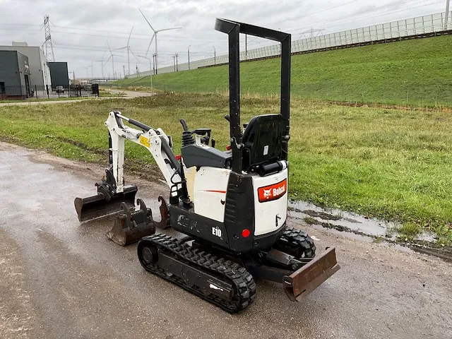 2016 bobcat e10 aaem minigraafmachine - afbeelding 9 van  15