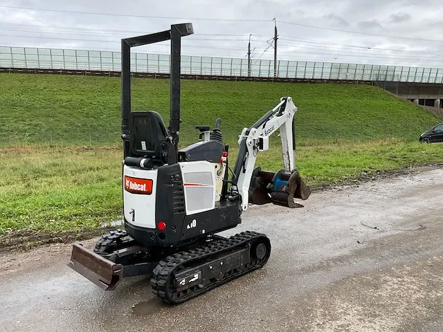 2016 bobcat e10 aaem minigraafmachine - afbeelding 10 van  15