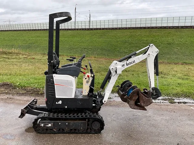2016 bobcat e10 aaem minigraafmachine - afbeelding 11 van  15
