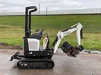 2016 bobcat e10 aaem minigraafmachine - afbeelding 11 van  15