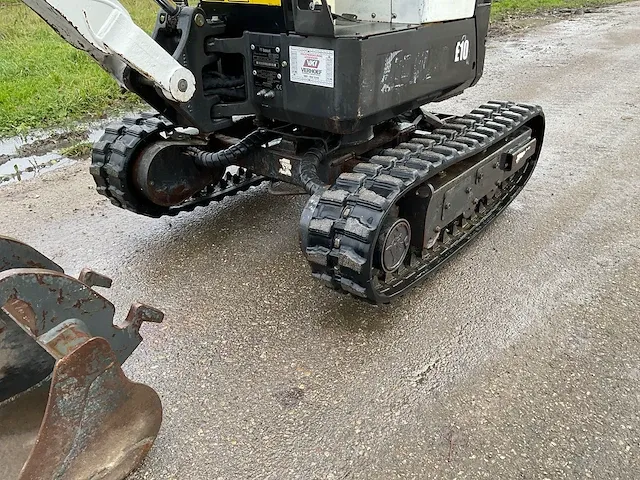 2016 bobcat e10 aaem minigraafmachine - afbeelding 13 van  15