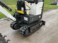 2016 bobcat e10 aaem minigraafmachine - afbeelding 14 van  15