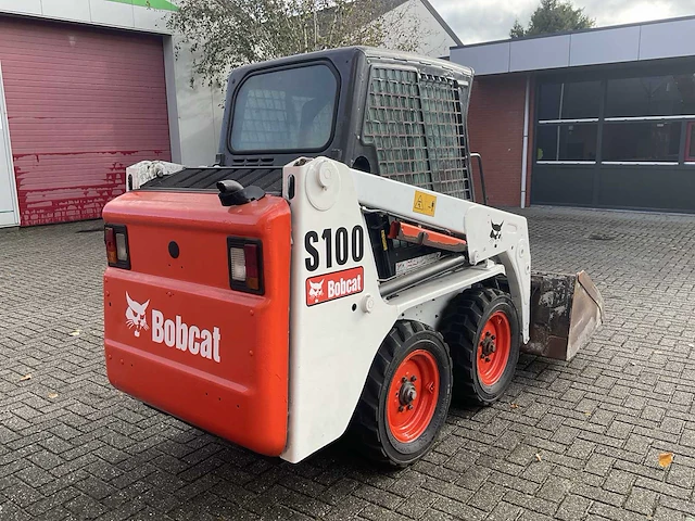 2016 bobcat s100 schranklader - afbeelding 12 van  23