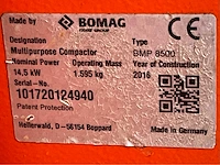 2016 bomag bmp 8500 knik verdichtingswals / nokkenwals - afbeelding 25 van  31