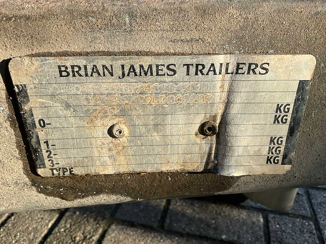2016 brian james machinetransporter aanhangwagen - afbeelding 4 van  12