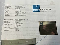 2016 brm lasers brm100160 lasersnijmachine - afbeelding 2 van  15