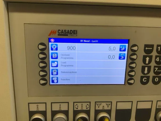 2016 casadei/scm f255a freesmachine - afbeelding 14 van  16