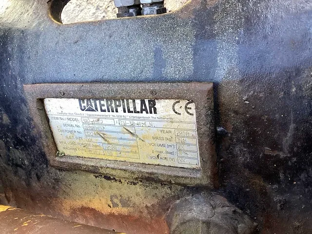 2016 caterpillar 316 el rupsgraafmachine - afbeelding 33 van  44