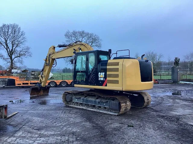 2016 caterpillar 316 el rupsgraafmachine - afbeelding 34 van  44