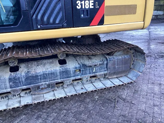 2016 caterpillar 316 el rupsgraafmachine - afbeelding 41 van  44