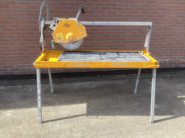 2016 cedima cts.81l beton zaagtafel - afbeelding 1 van  4