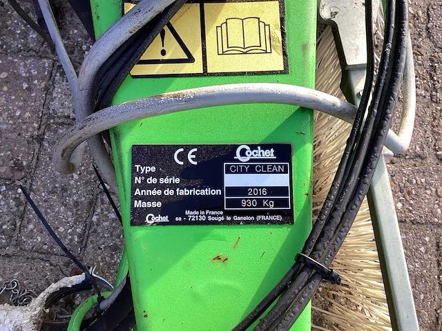 2016 cochet city clean zelfrijdende veegmachine - afbeelding 2 van  17