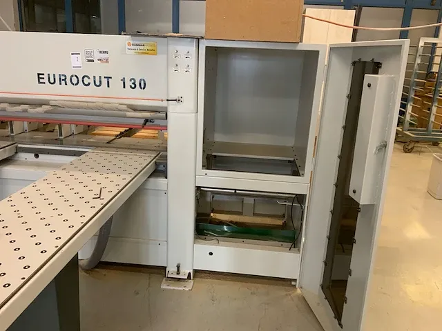 2016 comeva eurocut 130/3800 cnc platen opdeelzaagmachine - afbeelding 12 van  18