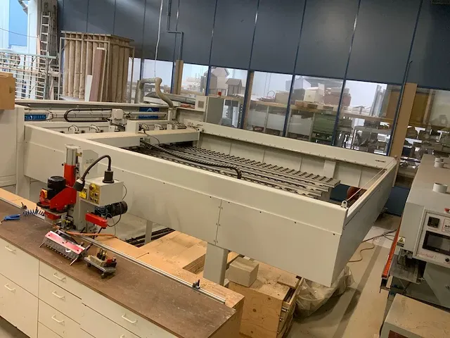 2016 comeva eurocut 130/3800 cnc platen opdeelzaagmachine - afbeelding 13 van  18