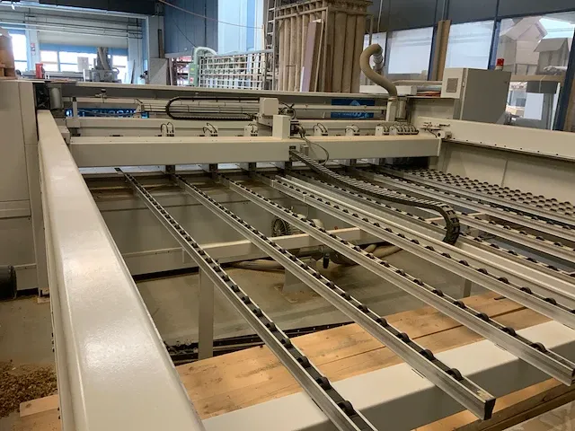 2016 comeva eurocut 130/3800 cnc platen opdeelzaagmachine - afbeelding 14 van  18