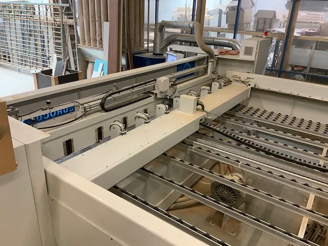 2016 comeva eurocut 130/3800 cnc platen opdeelzaagmachine - afbeelding 16 van  18
