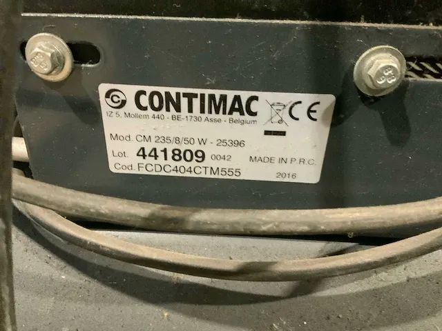 2016 contimac cm 235/8/50w luchtcompressor - afbeelding 3 van  4