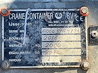 2016 crane container a kraancontainer - afbeelding 6 van  6