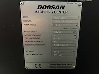 2016 doosan dnm 6700 cnc bewerkingscentrum - afbeelding 10 van  18