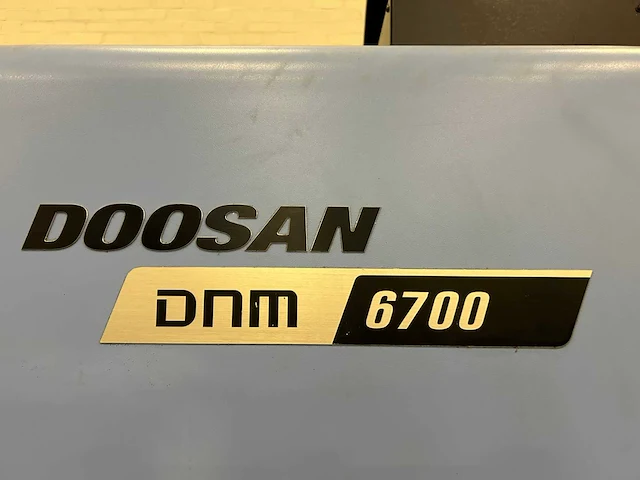 2016 doosan dnm 6700 cnc bewerkingscentrum - afbeelding 6 van  21