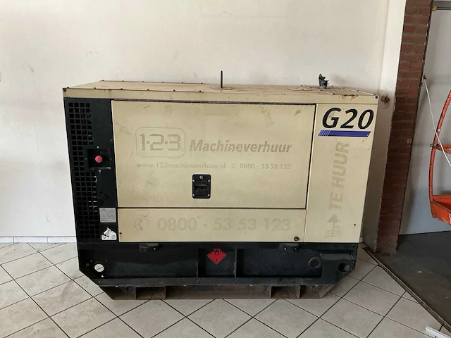 2016 doosan g20 stroomgenerator - afbeelding 1 van  9