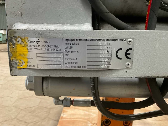 2016 durwen dpk 25 cs vorkenbord - afbeelding 8 van  8