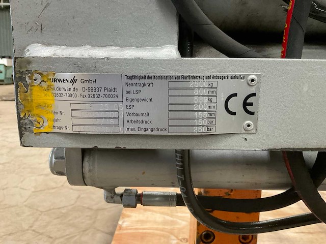 2016 durwen dpk 25 cs vorkenbord - afbeelding 8 van  8