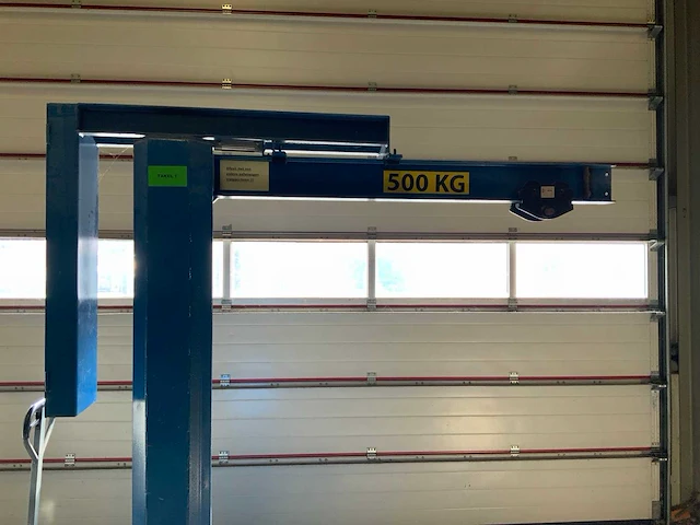 2016 eh technics jt 10102 mobiele takel 500kg. - afbeelding 10 van  16