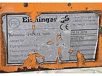 2016 eichinger 1016h.12 betonkubel - afbeelding 2 van  10