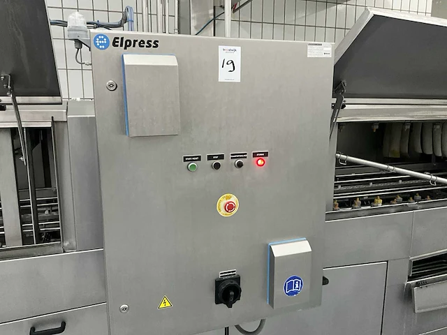 2016 elpress ekw5000 / eab-2 krattenwasmachine - afbeelding 23 van  26
