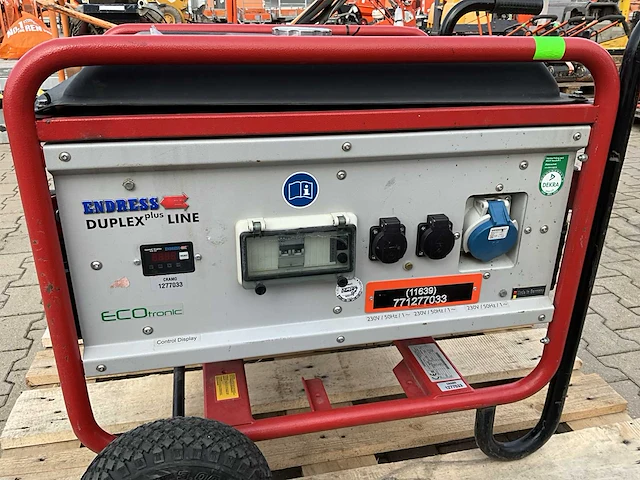 2016 endress ese 406 hg-gt duplex noodstroom aggregaat - afbeelding 6 van  7