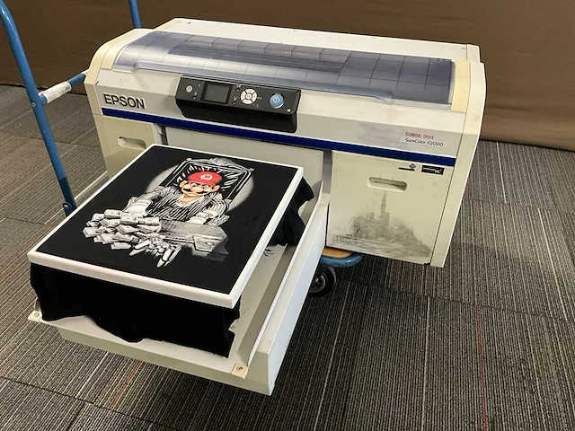 2016 epson sc-f2000 dtg/dtf textiel printer - afbeelding 10 van  17