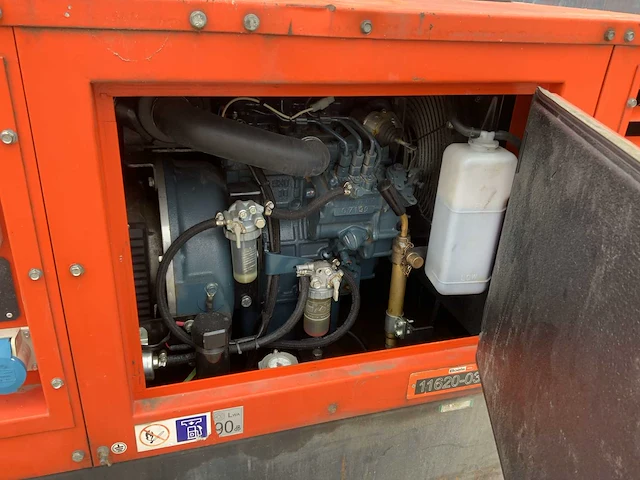 2016 europower generators eps113tde stroom aggregaat 11 kva - afbeelding 2 van  14