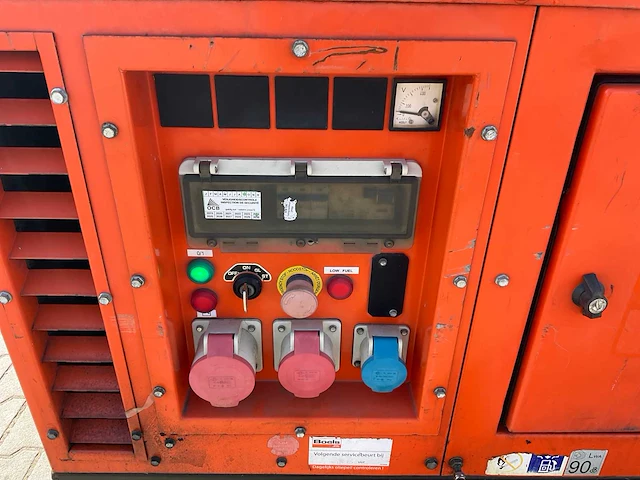 2016 europower generators eps113tde stroom aggregaat - afbeelding 8 van  11