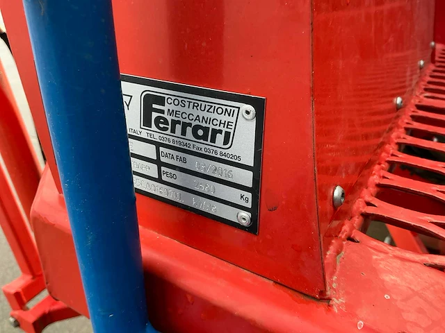 2016 ferrari plant- en pootmachine - afbeelding 21 van  29