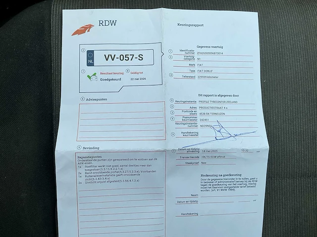 2016 fiat doblo cargo bedrijfswagen - afbeelding 22 van  29