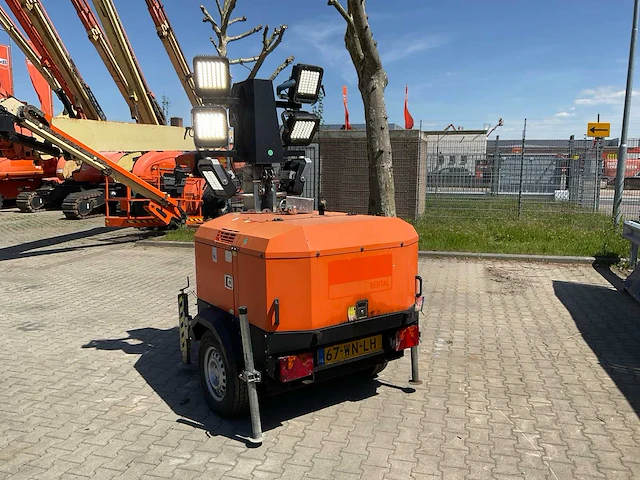 2016 generac mobile products vb-9 led lichtmast aggregaat aanhangwagen led - afbeelding 15 van  19