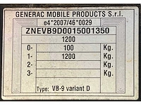 2016 generac mobile products vb-9 led lichtmast aggregaat aanhangwagen led - afbeelding 17 van  24