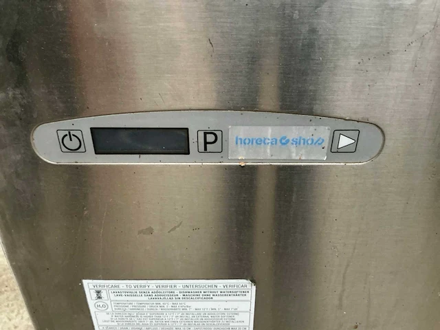 2016 ggmgastro ds400l korvenvaatwasmachine - afbeelding 6 van  9