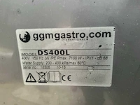 2016 ggmgastro ds400l korvenvaatwasmachine - afbeelding 9 van  9