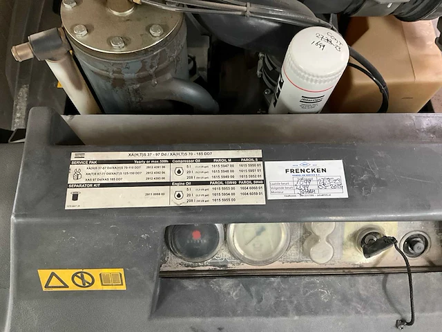 2016 ghandong kaitai blasting / atlas copco mobile straal set - afbeelding 10 van  28