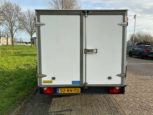 2016 hapert aanhangwagen, koelwagen - afbeelding 3 van  8