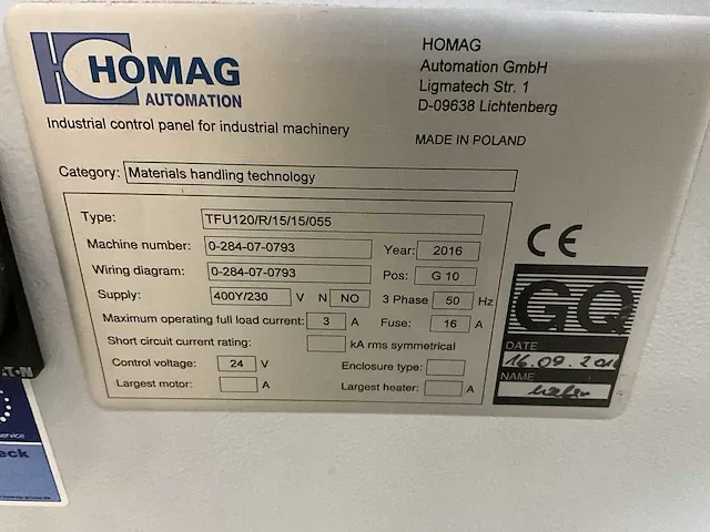 2016 heesemann ukp 20 kantenschuurmachine - afbeelding 32 van  40