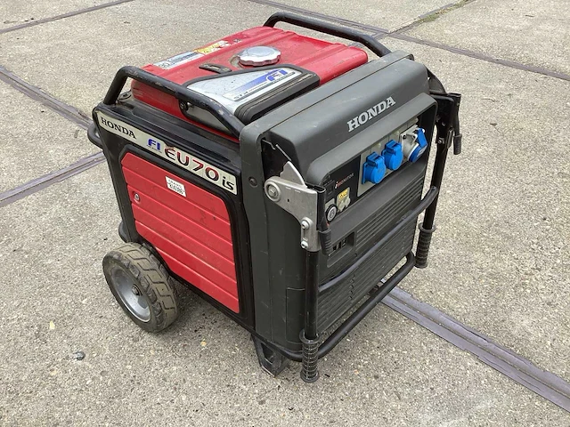 2016 honda eu70is noodstroomaggregaat - afbeelding 1 van  5
