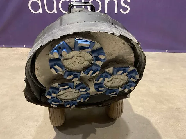 2016 htc 500 vloeropruw-/schuurmachine - afbeelding 3 van  6